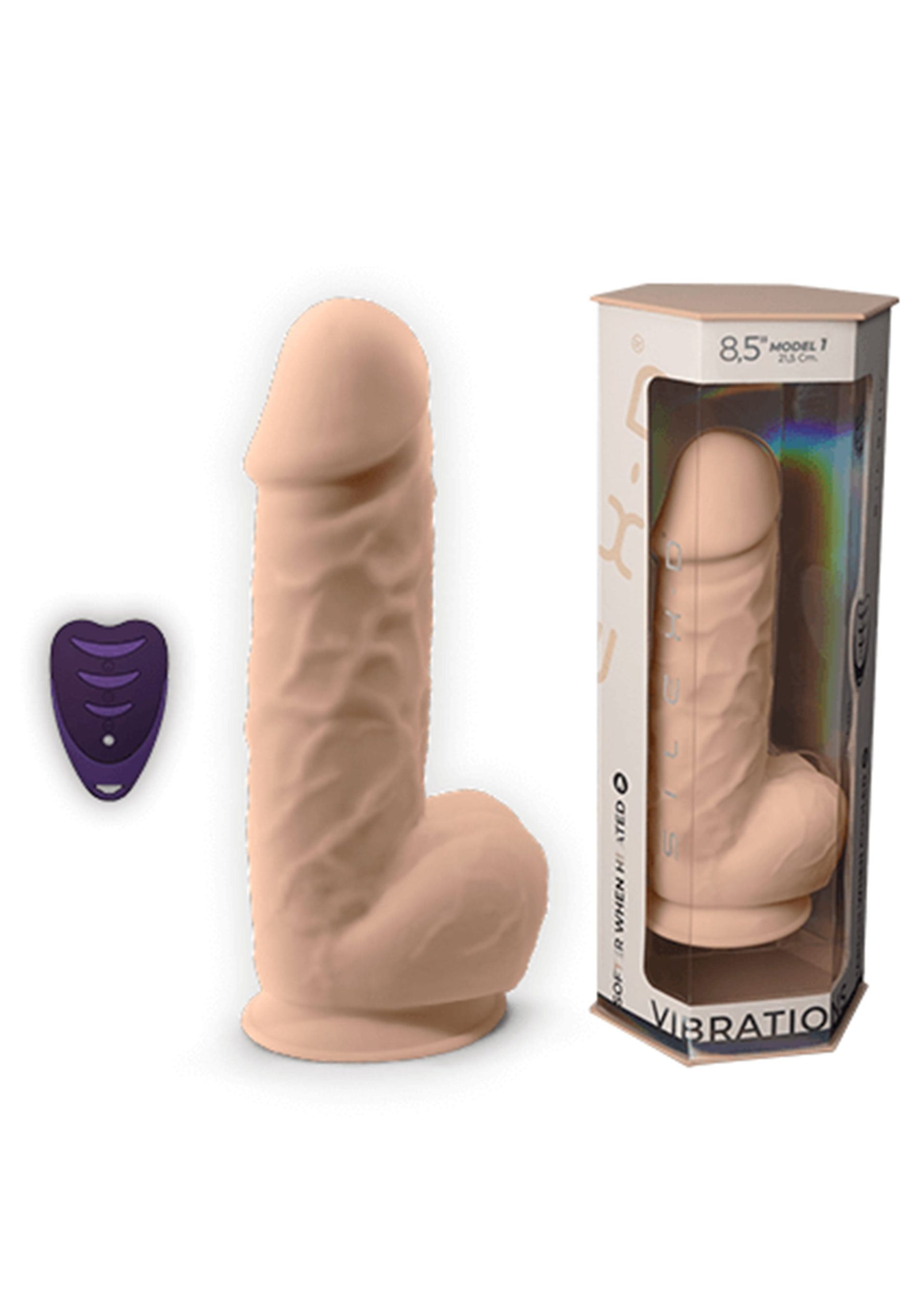Dildo Vibrating Model 8.5 inch - Afbeelding 2