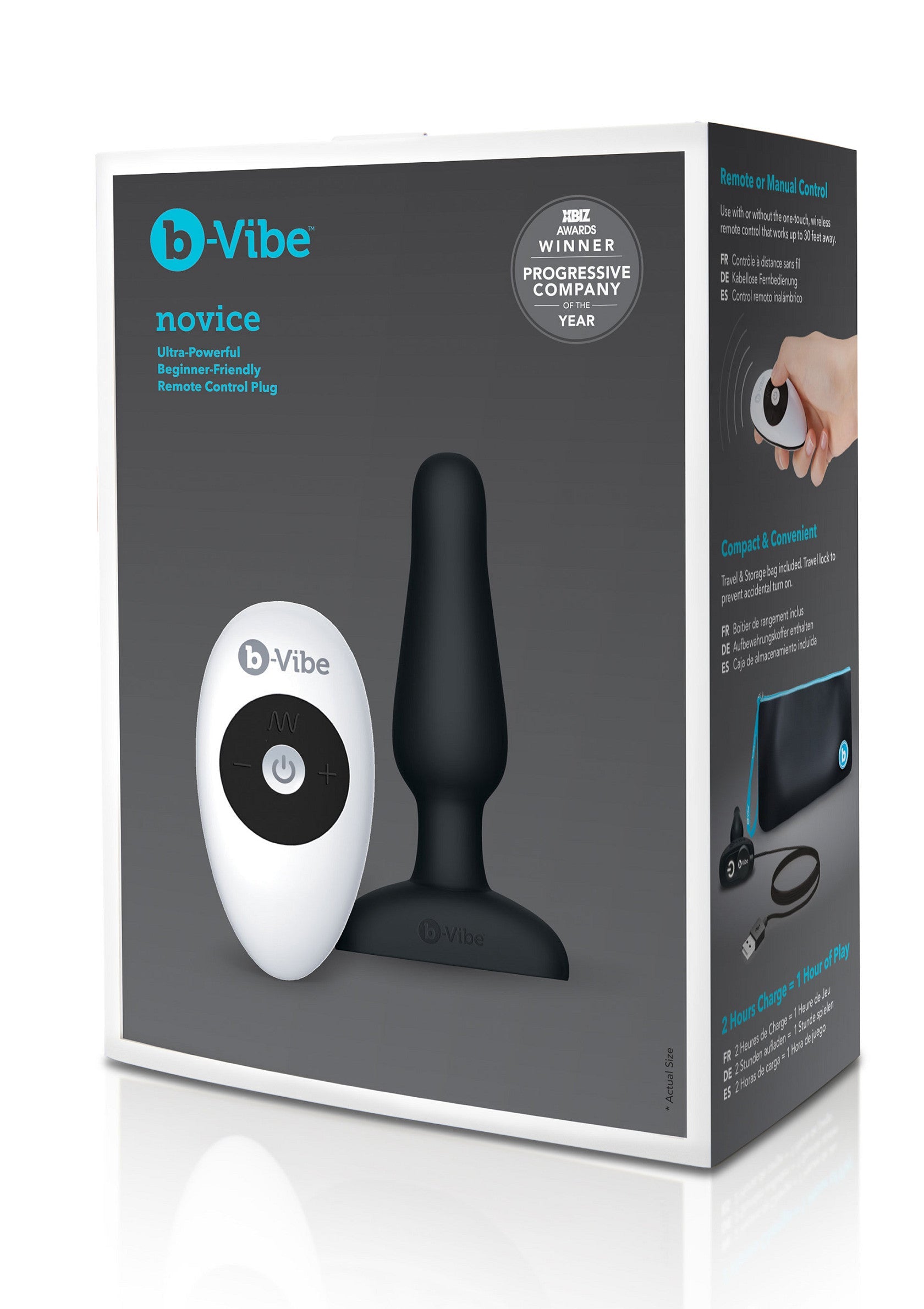 B-Vibe Novice Plug - Afbeelding 2
