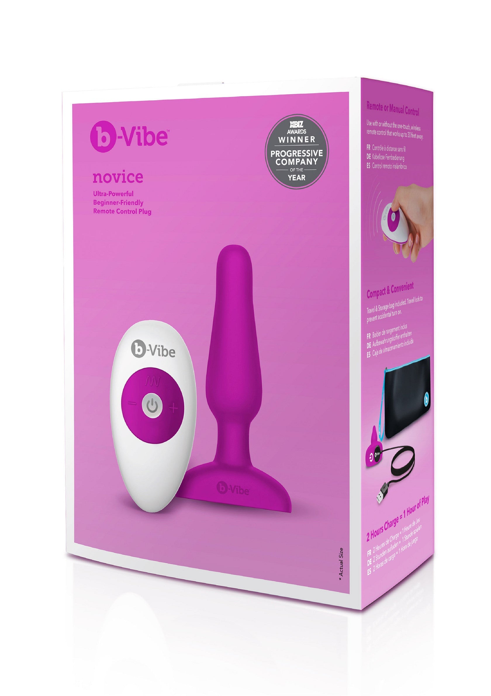 B-Vibe Novice Plug - Afbeelding 10