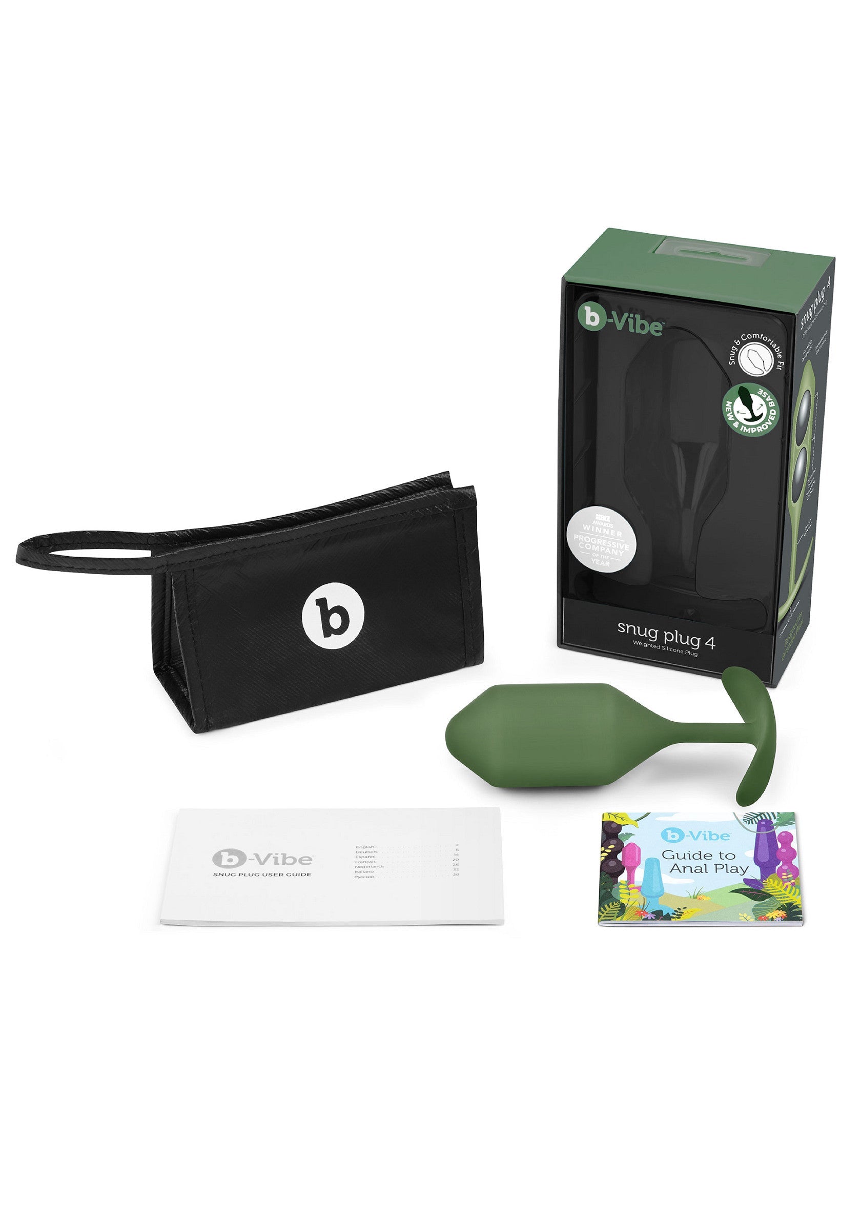 B-Vibe Snug Plug 4 - Afbeelding 12