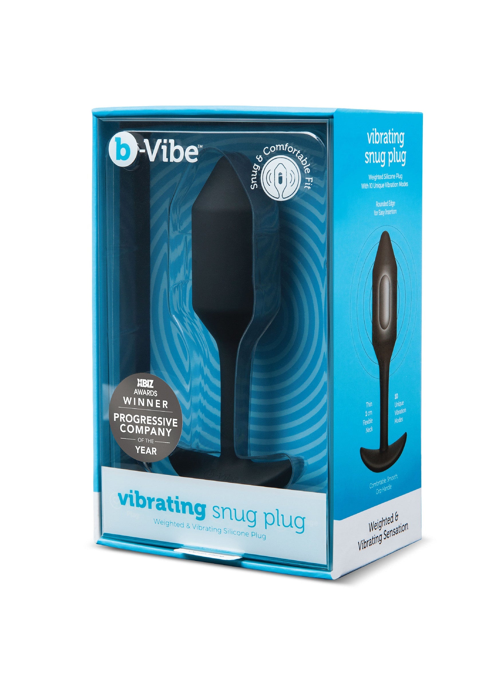 B-Vibe Vibrating Snug Plug 2 - Afbeelding 2