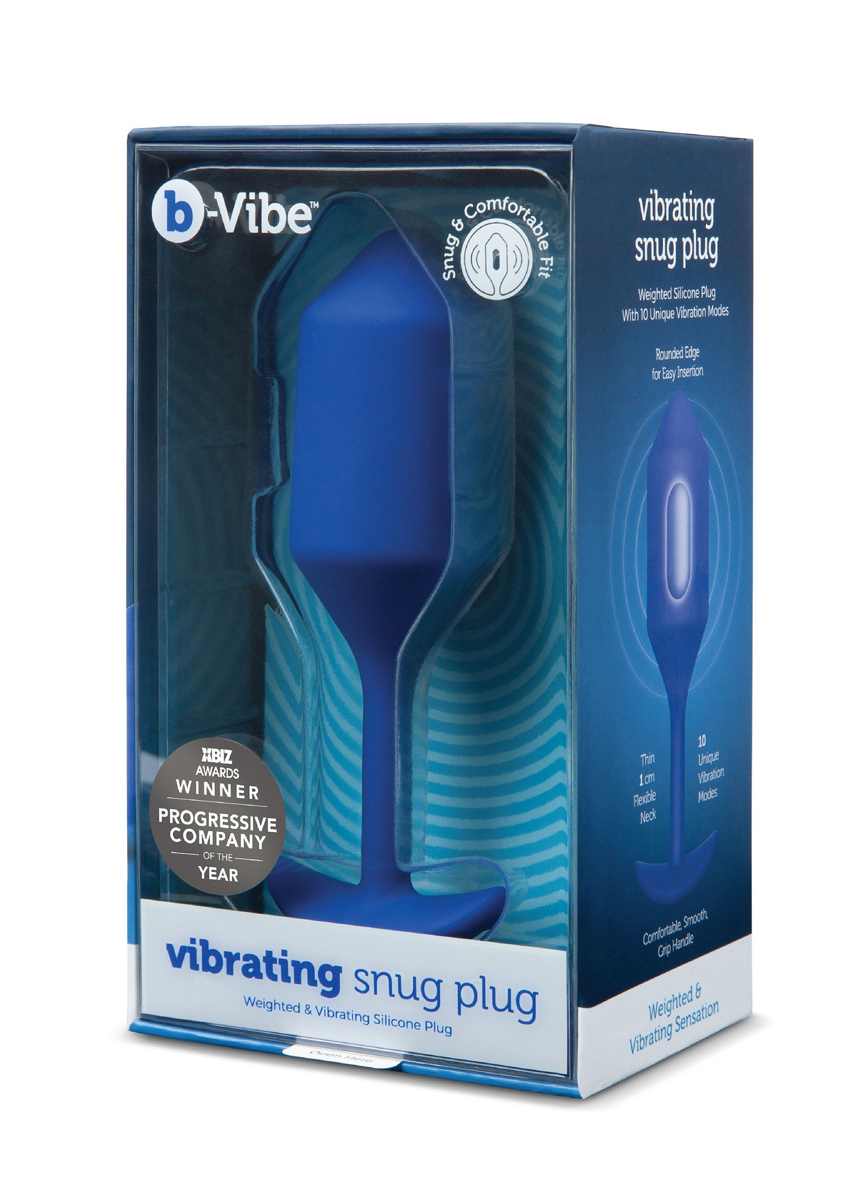 B-Vibe Vibrating Snug Plug 4 - Afbeelding 2