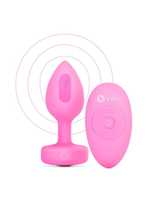 B-Vibe Vibrating Heart Plug S/M