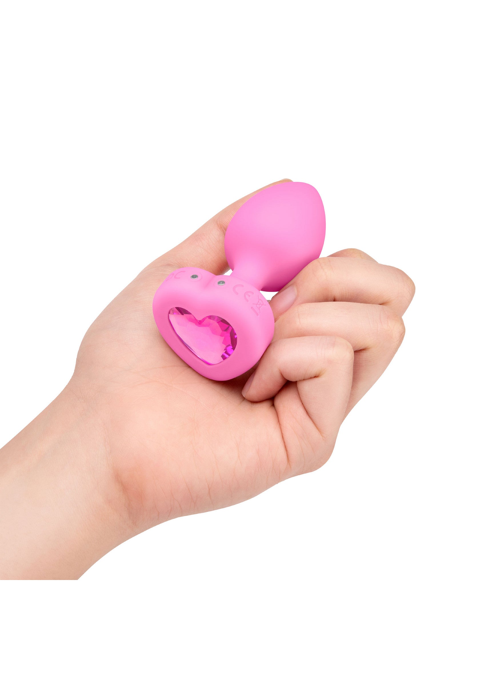 B-Vibe Vibrating Heart Plug S/M - Afbeelding 5