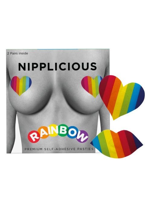Nipplicious Rainbow Pasties