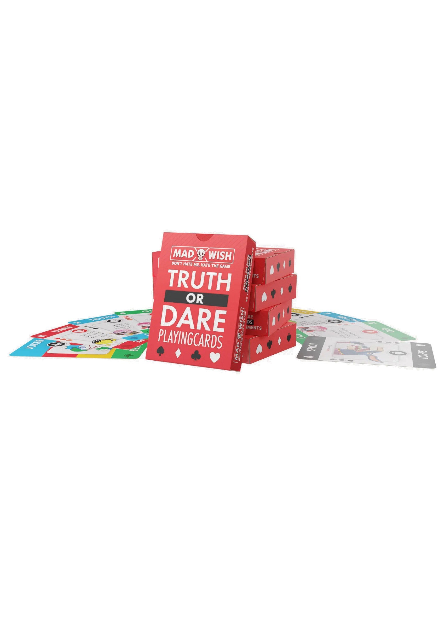 MadWish Playing Cards 24 pcs ENG/DE - Afbeelding 3
