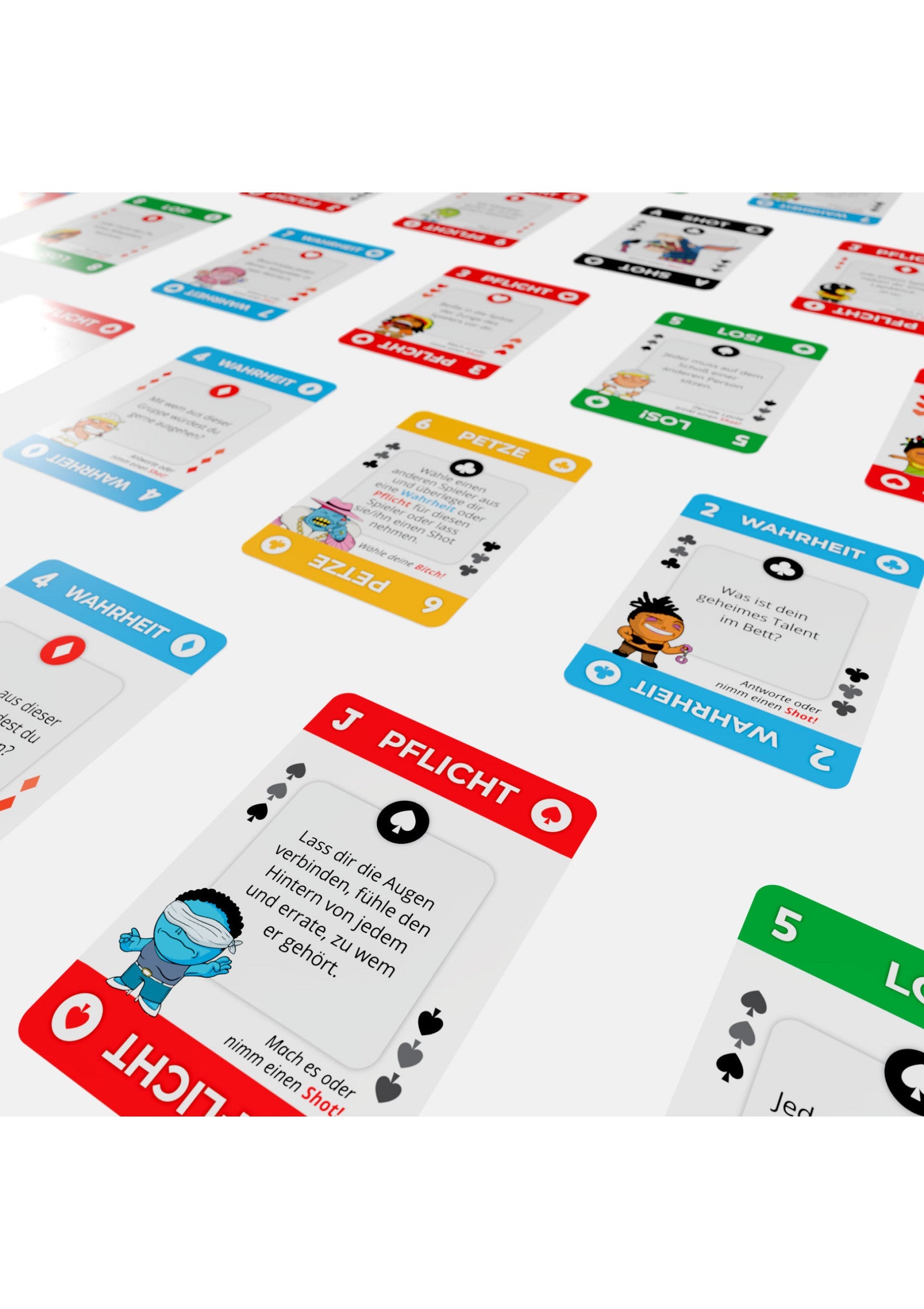 MadWish Playing Cards 24 pcs ENG/DE - Afbeelding 9