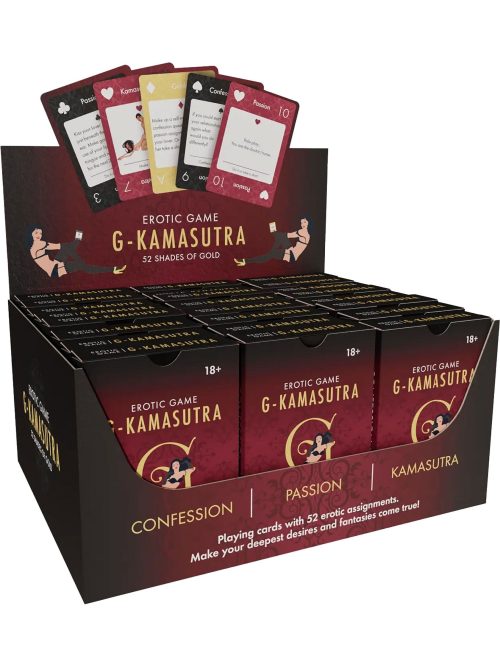 G Kamasutra cards 24 pcs ENG/FR/DE