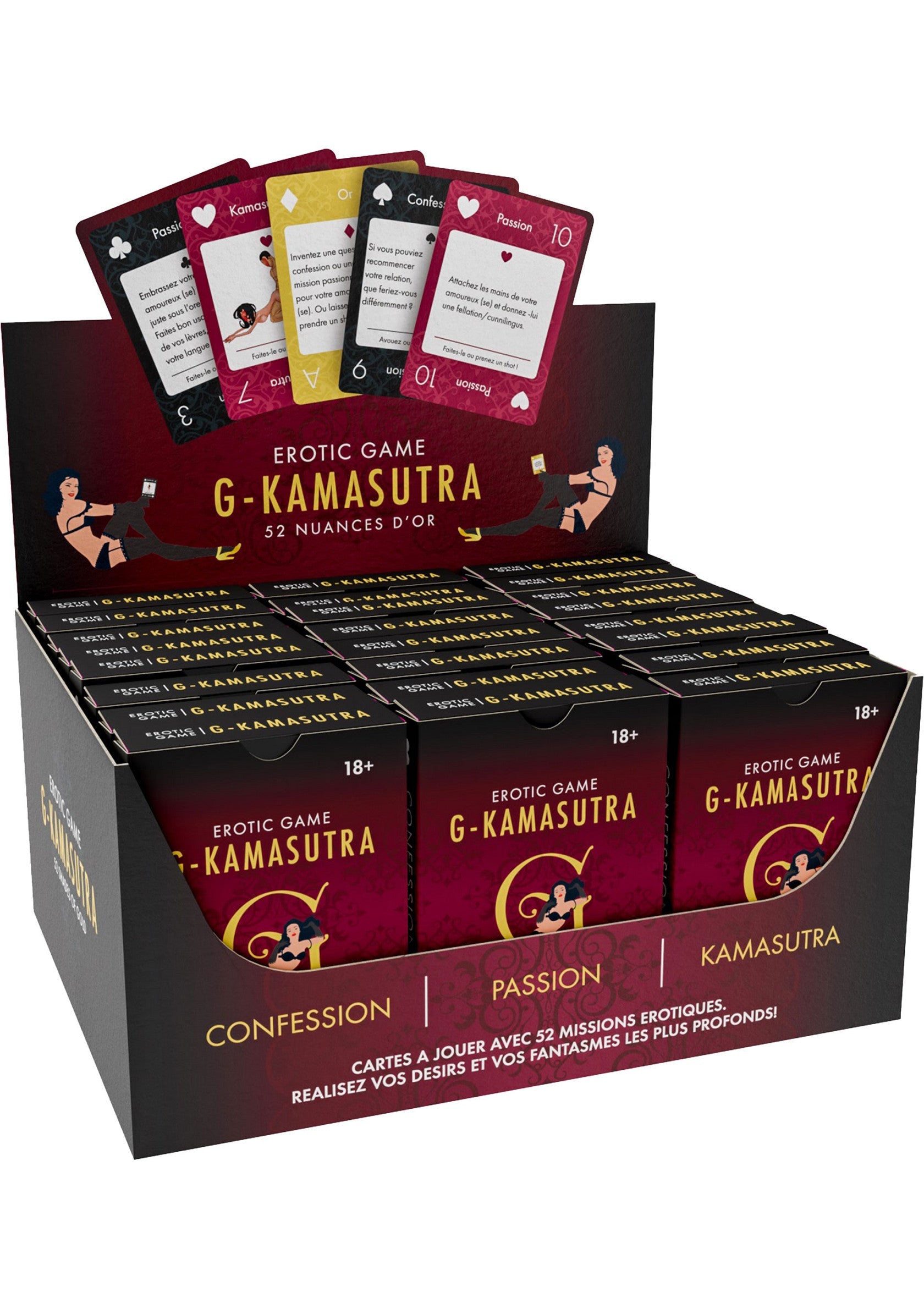 G Kamasutra cards 24 pcs ENG/FR/DE - Afbeelding 6