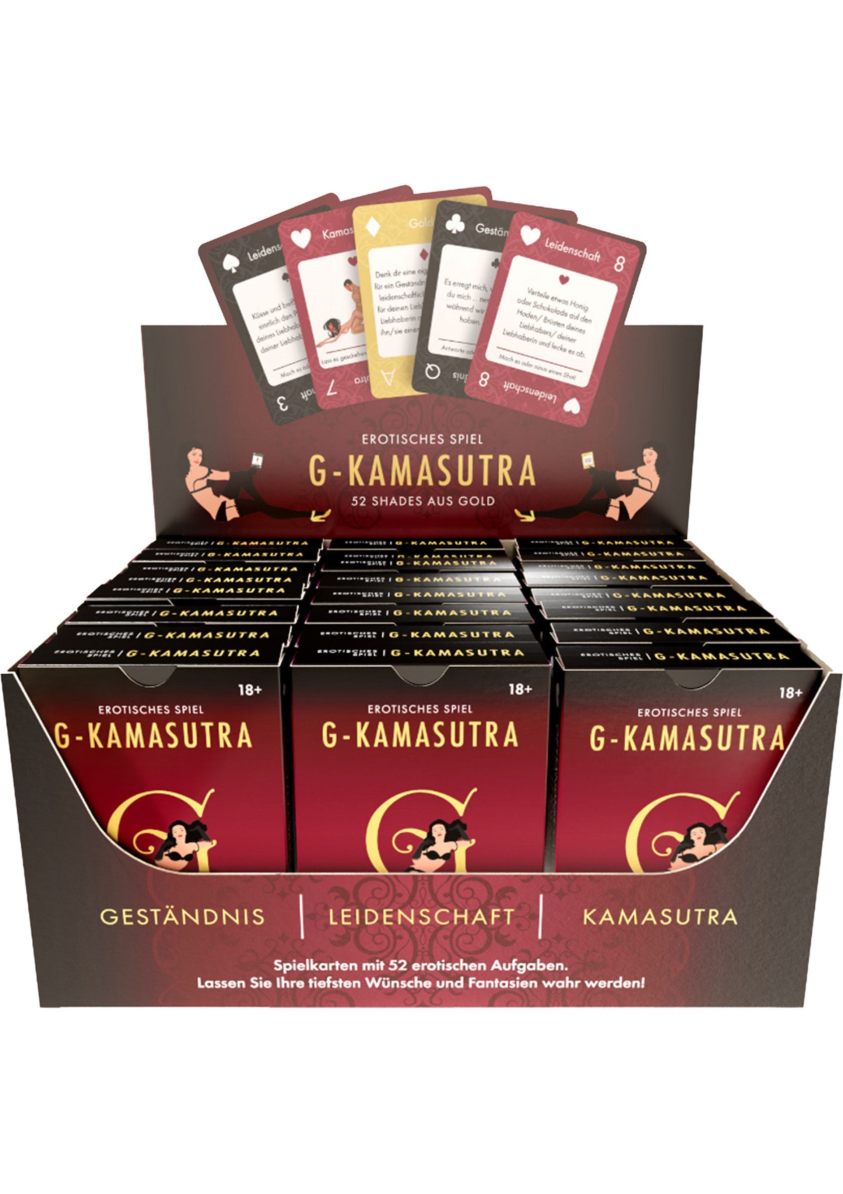 G Kamasutra cards 24 pcs ENG/FR/DE - Afbeelding 9