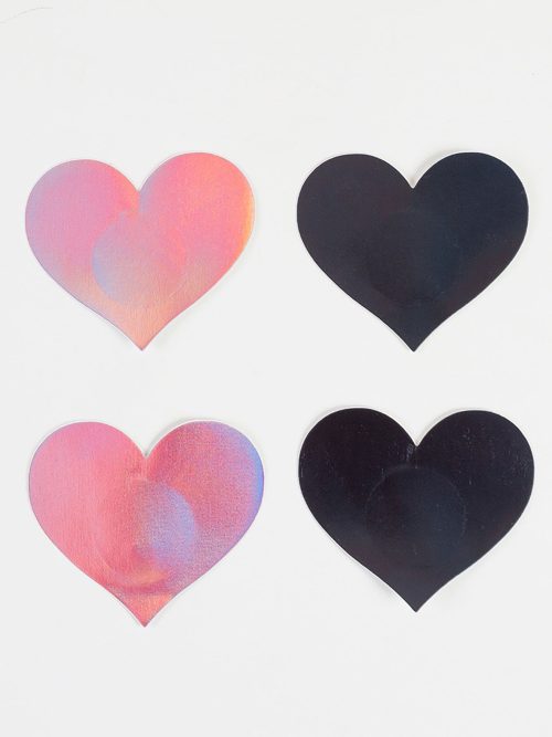Heart Nipple Pasties 2 Pair