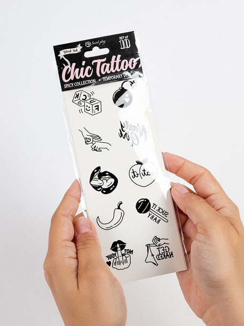 Spicy Chic Temporary Tattoo