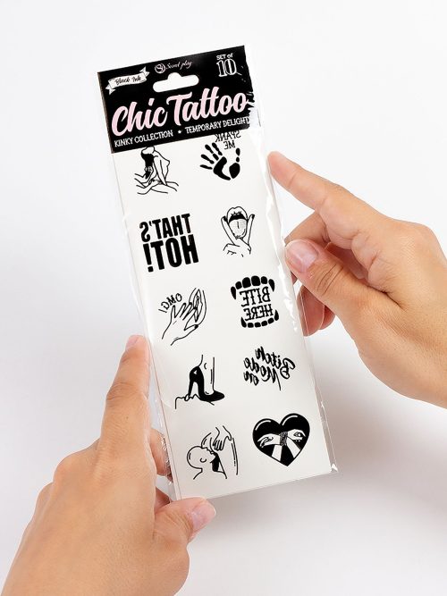 Kinky Chic Temporary Tattoo