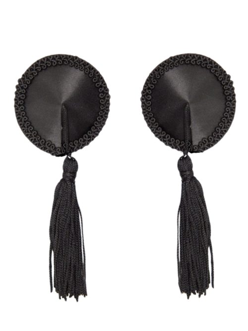 Satin Nipple Covers w Tassel