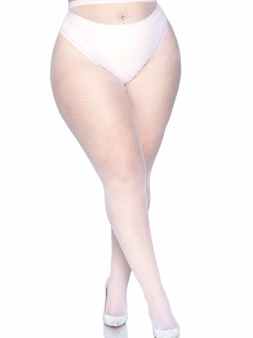 Plus Fishnet Pantyhose