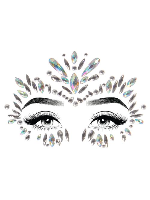 Iris Adhesive Face Jewels Sticker