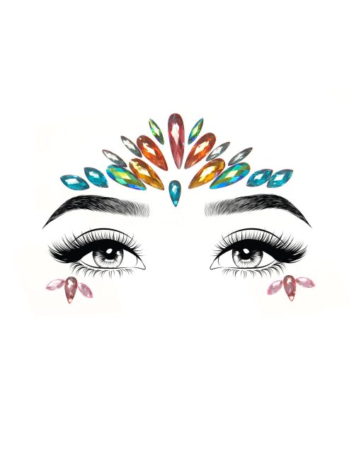 Avri Adhesive Face Jewels Sticker