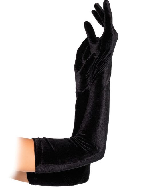 Velvet Opera Length Gloves