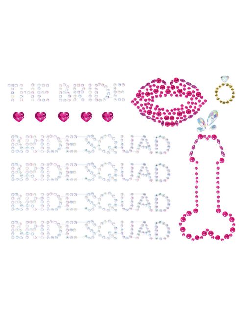 Bride Squad Adhesive Body Jewels