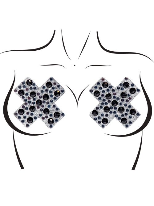 X Factor Adhesive Nipple Jewel Stickers