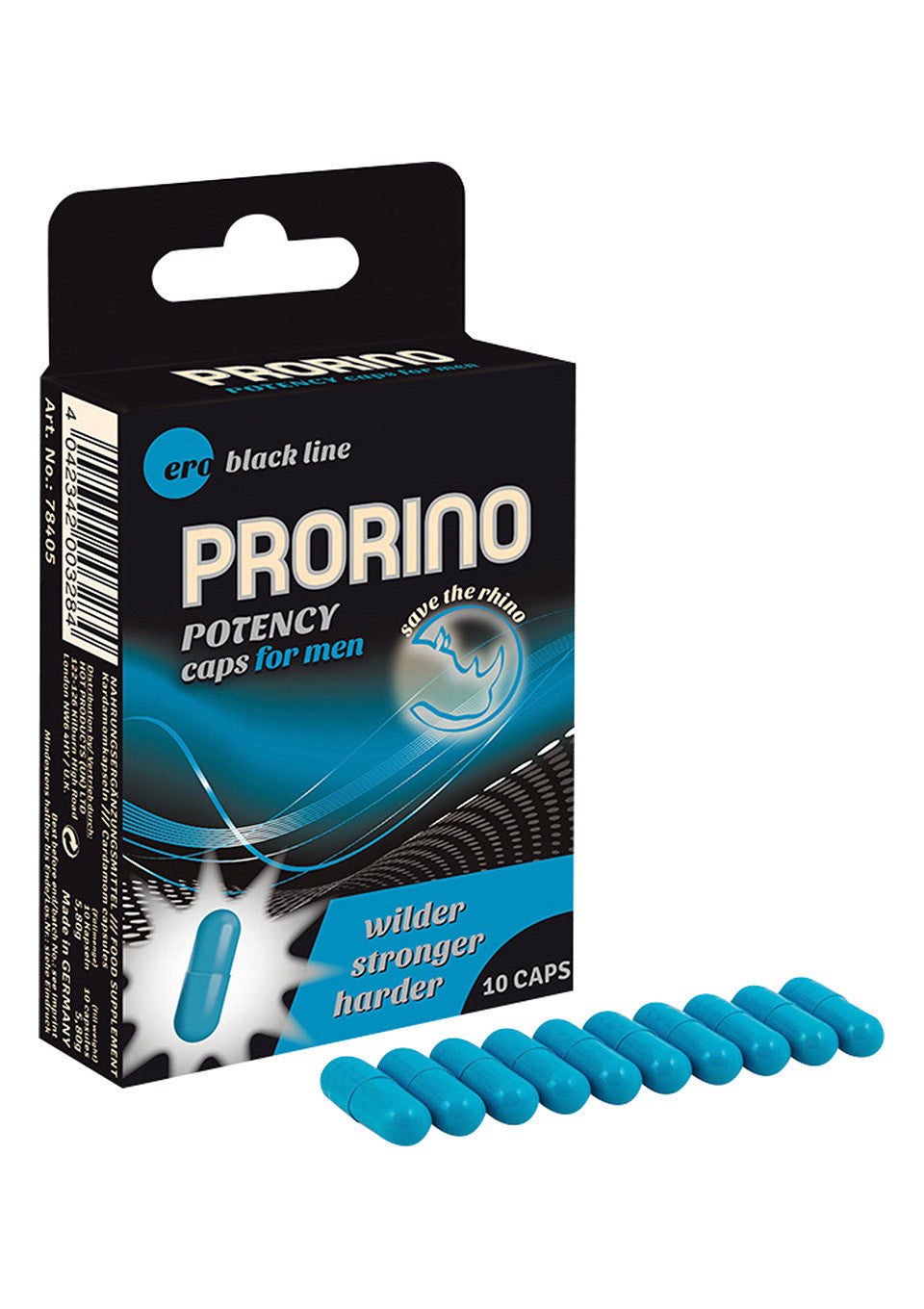 Prorino Potency Caps For Men 10 pcs