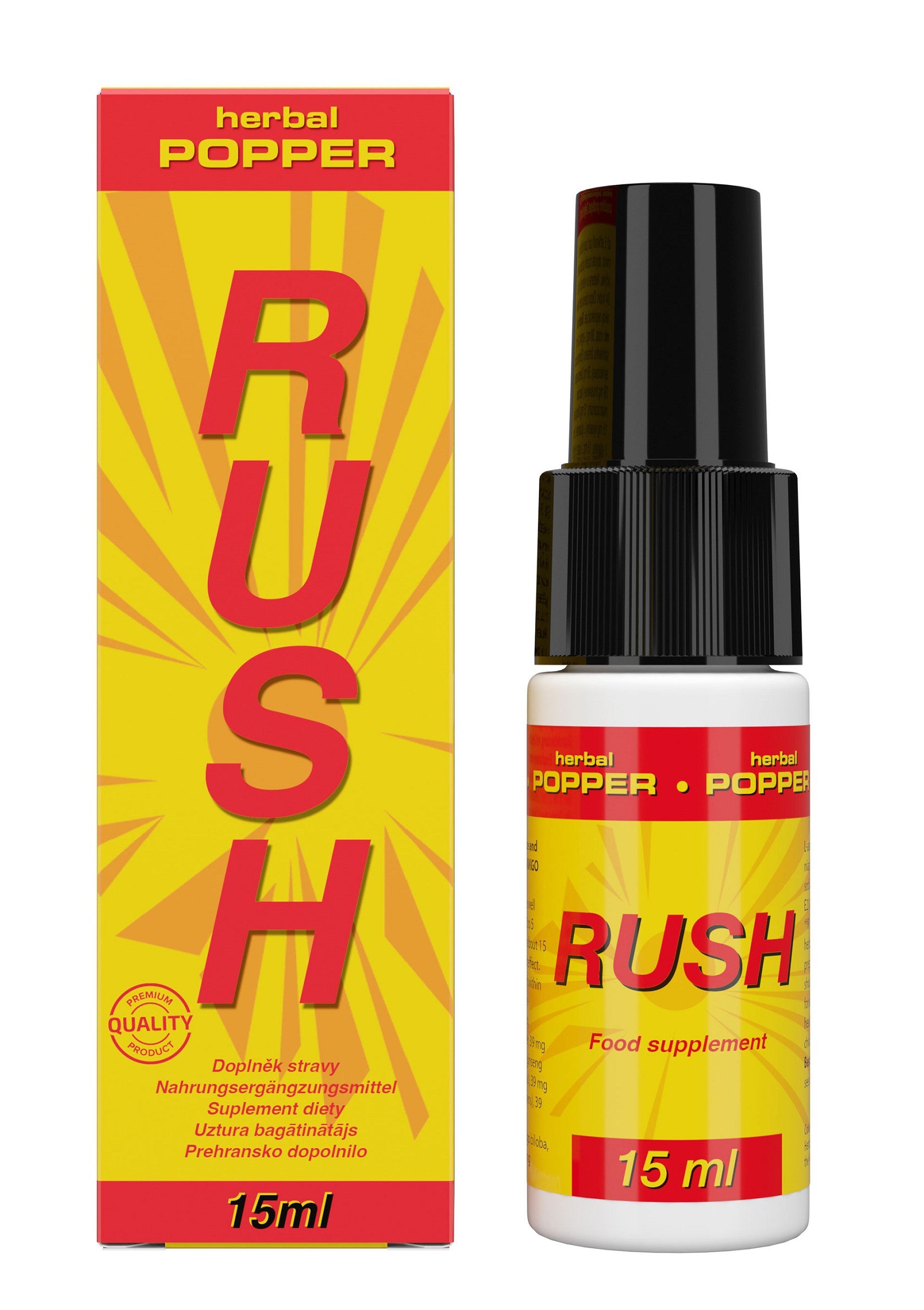 Rush Herbal Popper 15 ml - Afbeelding 5