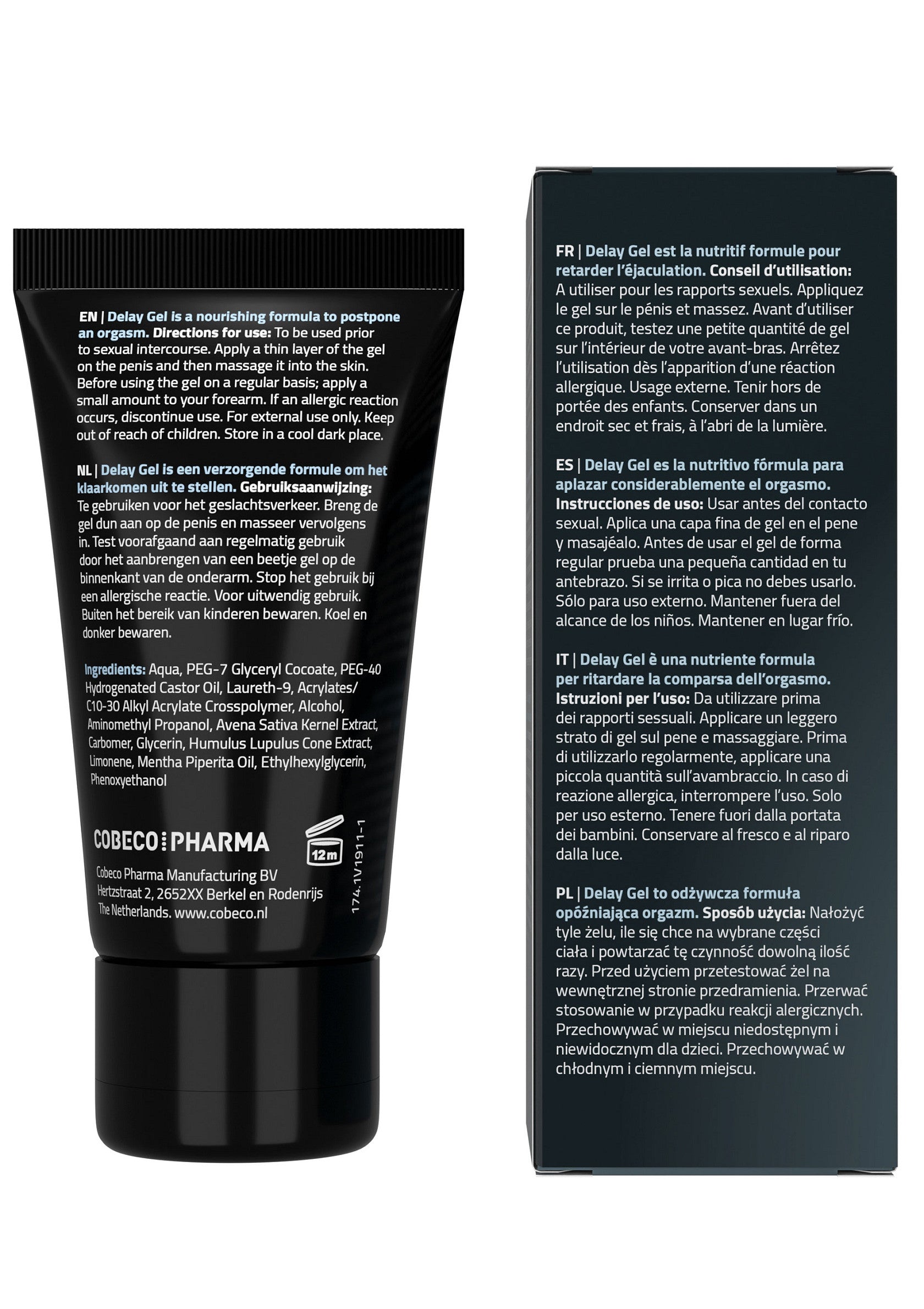 CoolMann Delay Gel 40 ml - Afbeelding 3