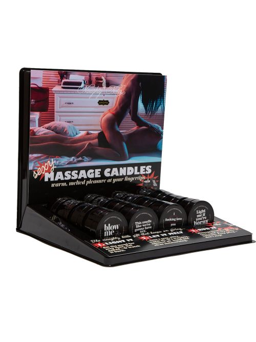 Massage Candle Display 16 pcs