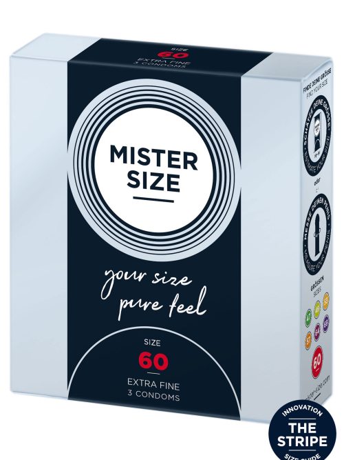 MISTER SIZE 60mm Condoms 3pcs