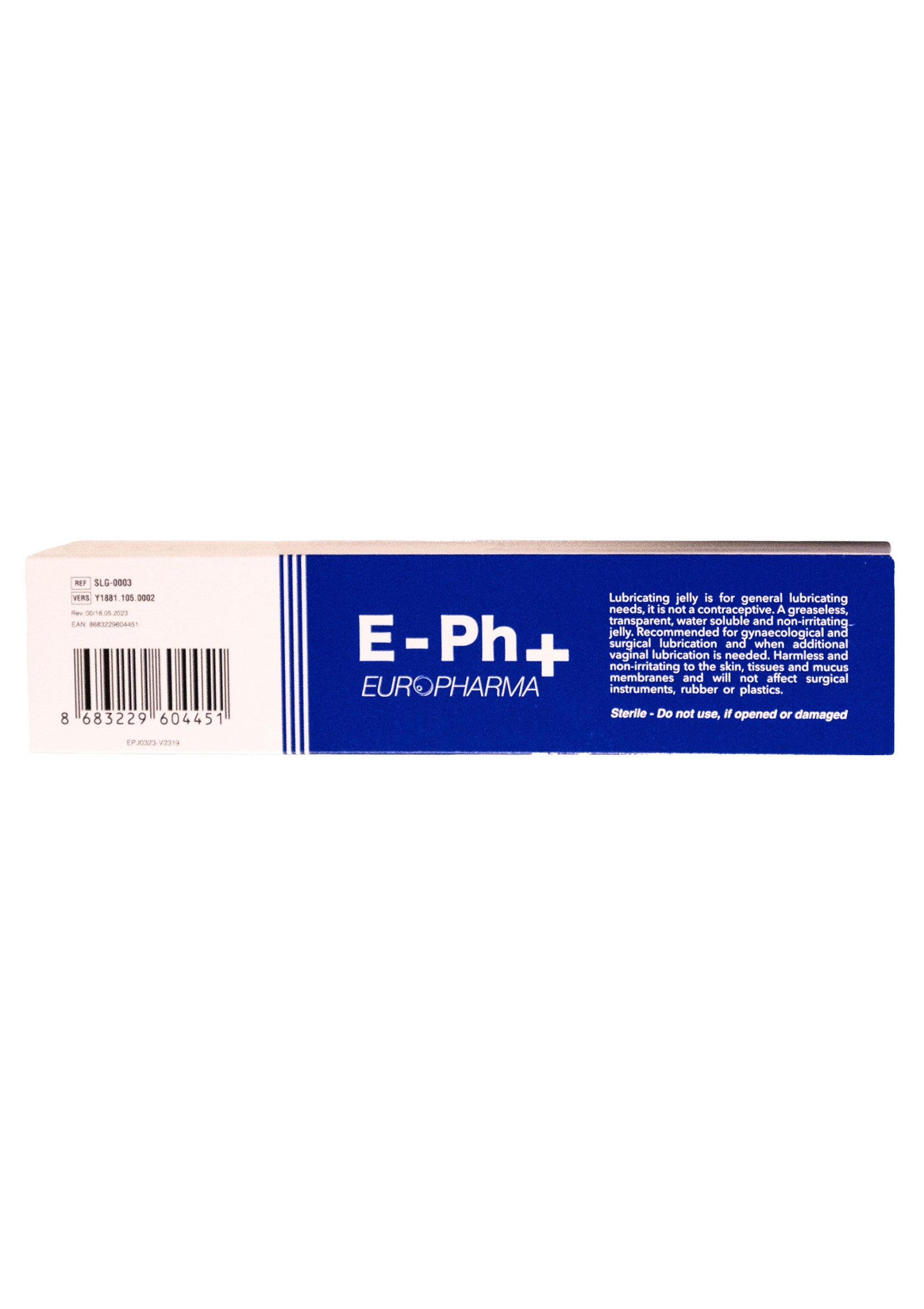 E-PhPlusSterile Lube Jelly 82gr - Afbeelding 2