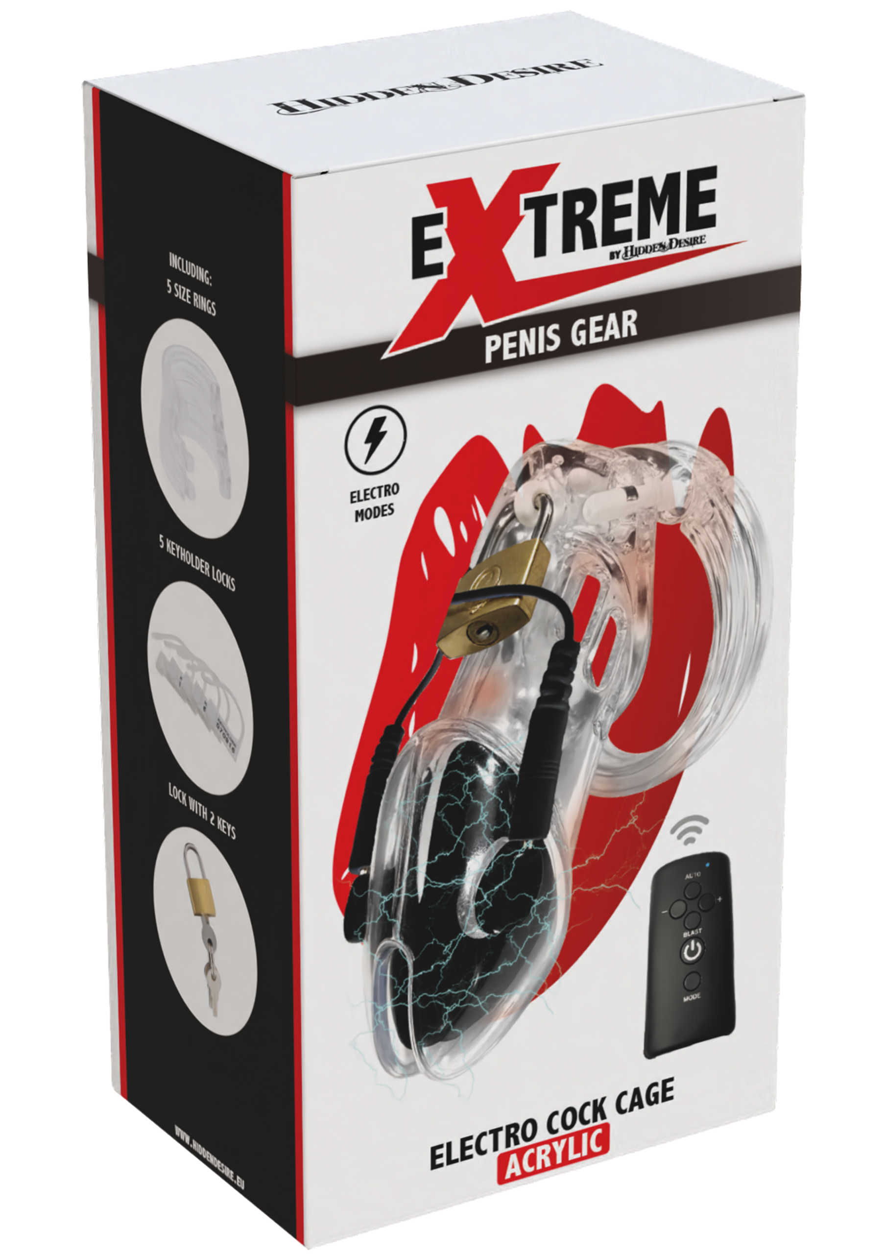 Electro Cock Cage - Afbeelding 2