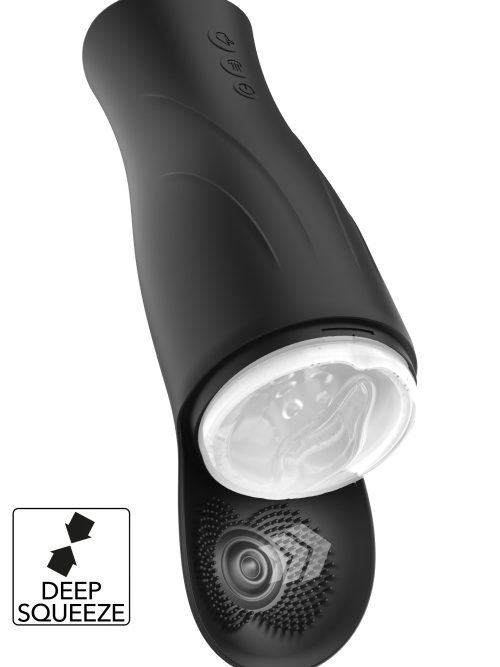 Deep Squeeze Nutbuster Triple Masturbator