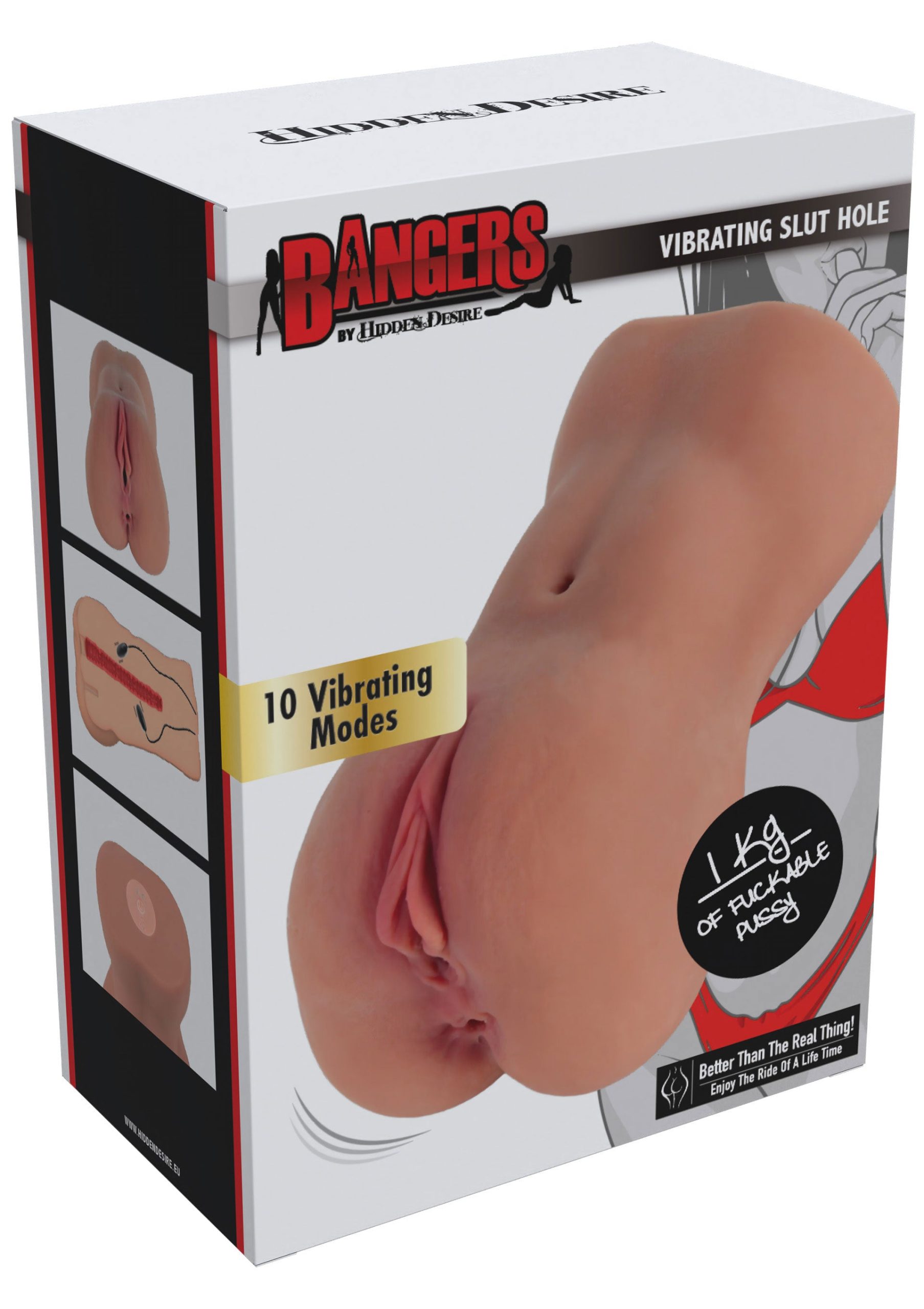 Vibrating Slut Hole Masturbator - Afbeelding 2