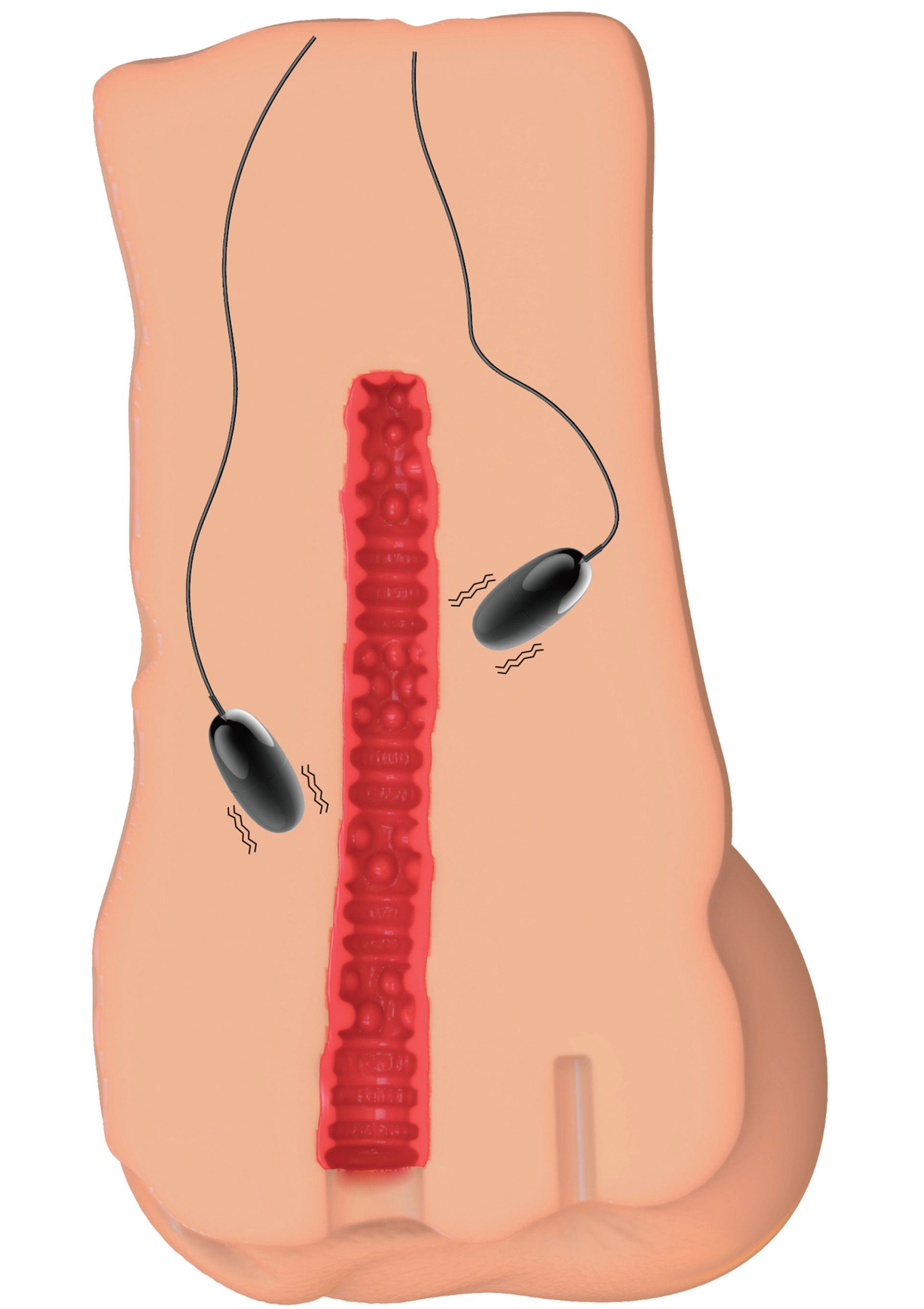 Vibrating Slut Hole Masturbator - Afbeelding 4