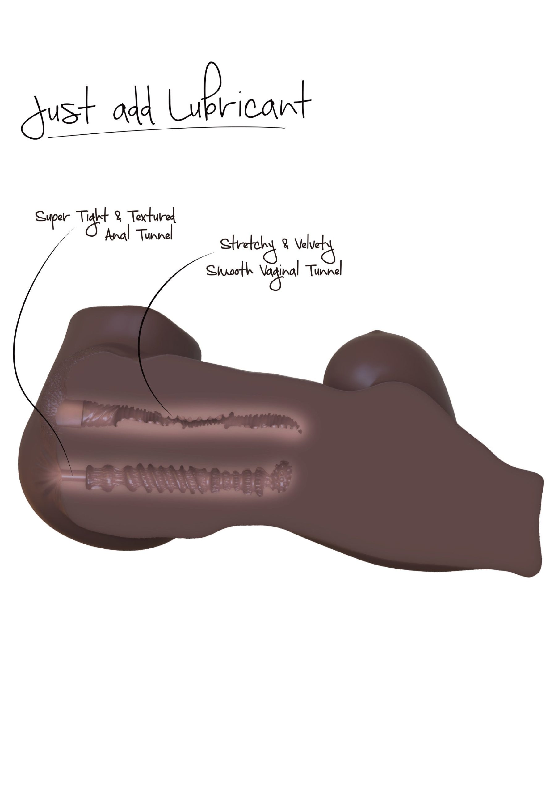 Ebony Fuck Goddess Mastubator 2.5 kg - Afbeelding 6