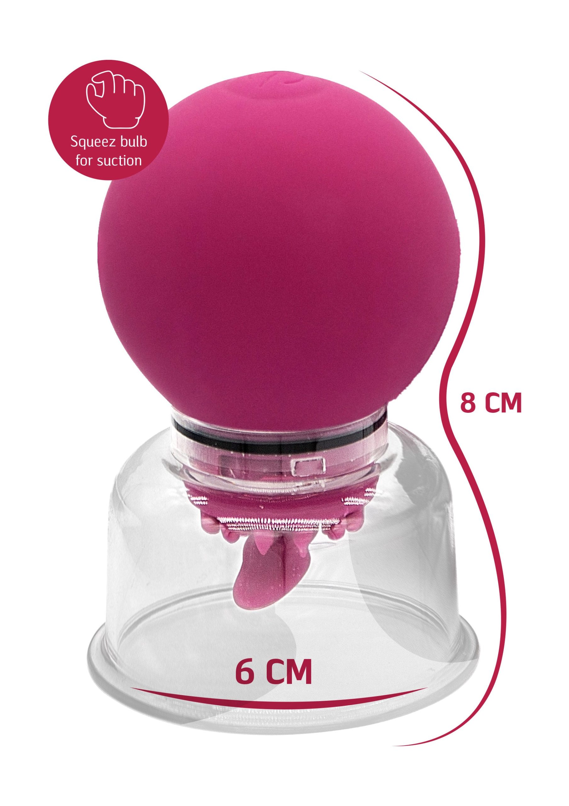 Vibrating & Rotating Nipple & Clitoral Pump - Afbeelding 3