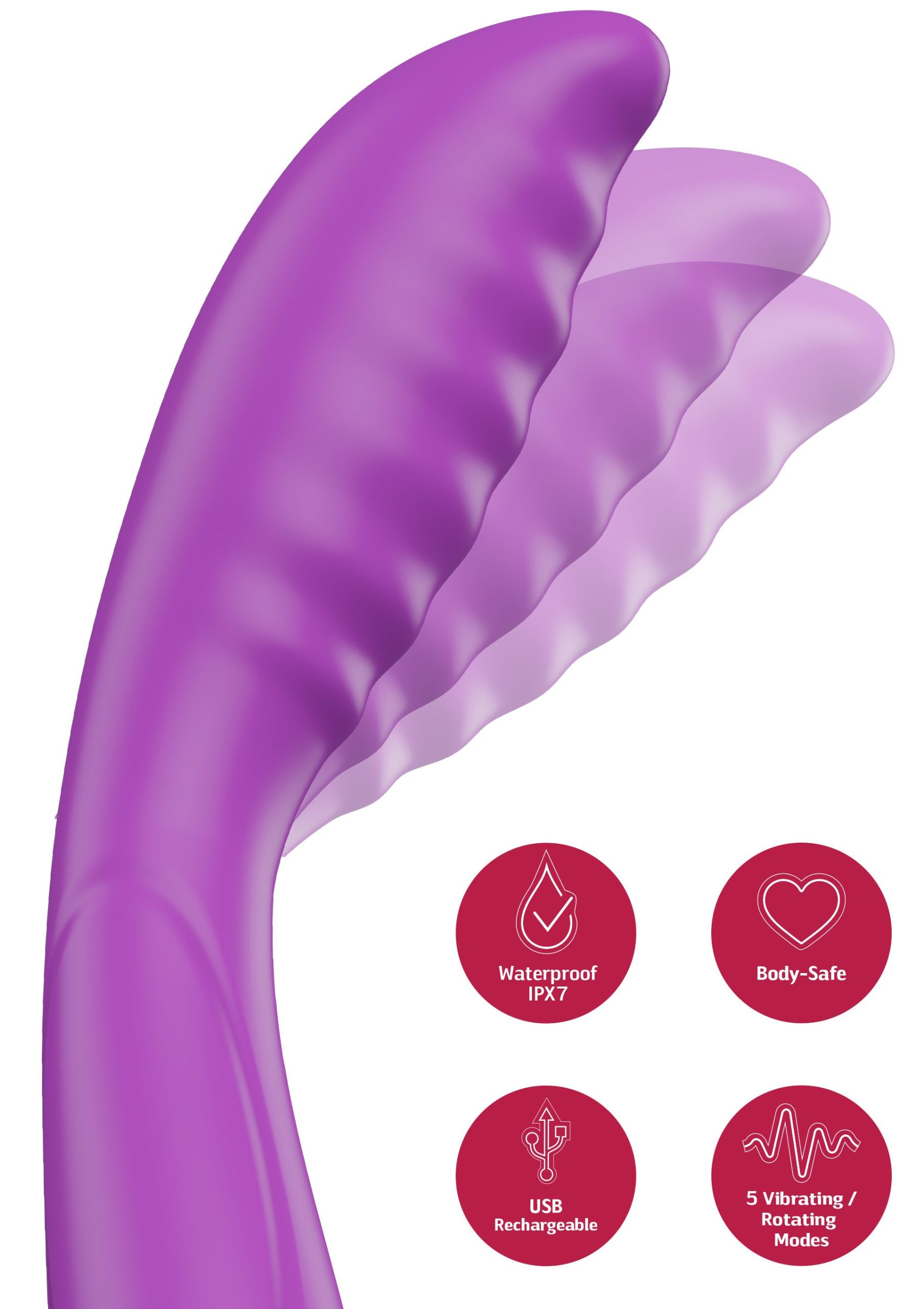 Tapping G-Spot Vibrator - Afbeelding 5