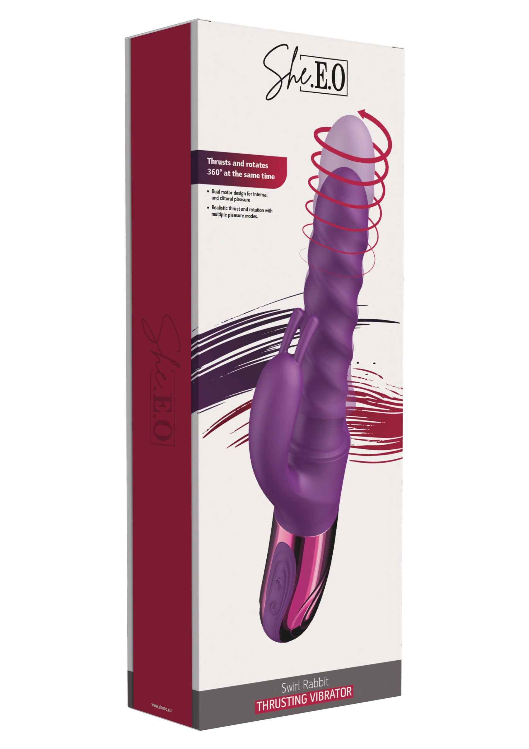Swirl Rabbit Vibrator - Afbeelding 2