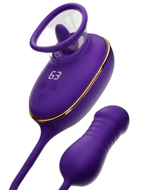 Licking Clitoral Pump & Anal Stimulator