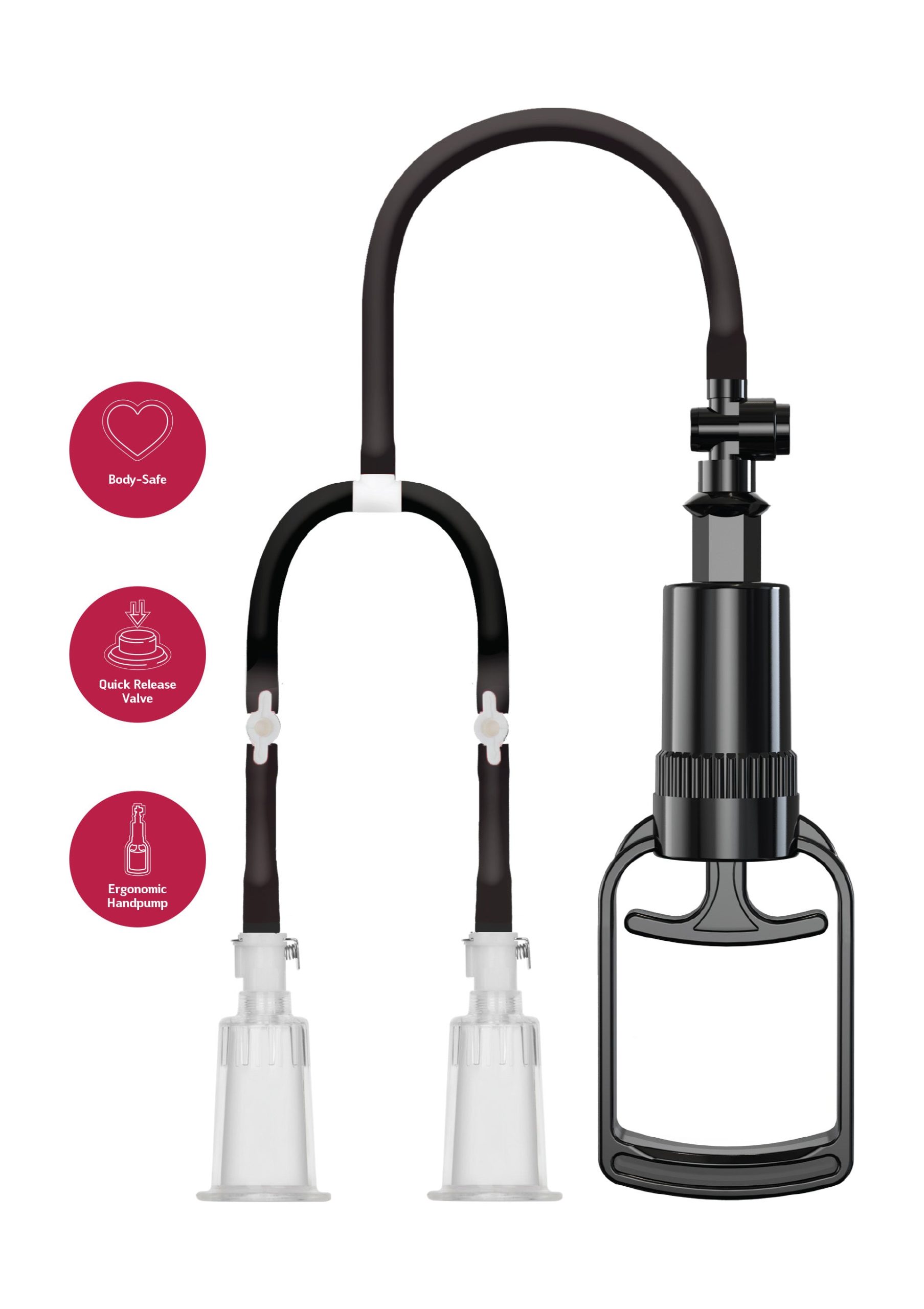 Vacuum Nipple Pleasure Pump M/L - Afbeelding 3