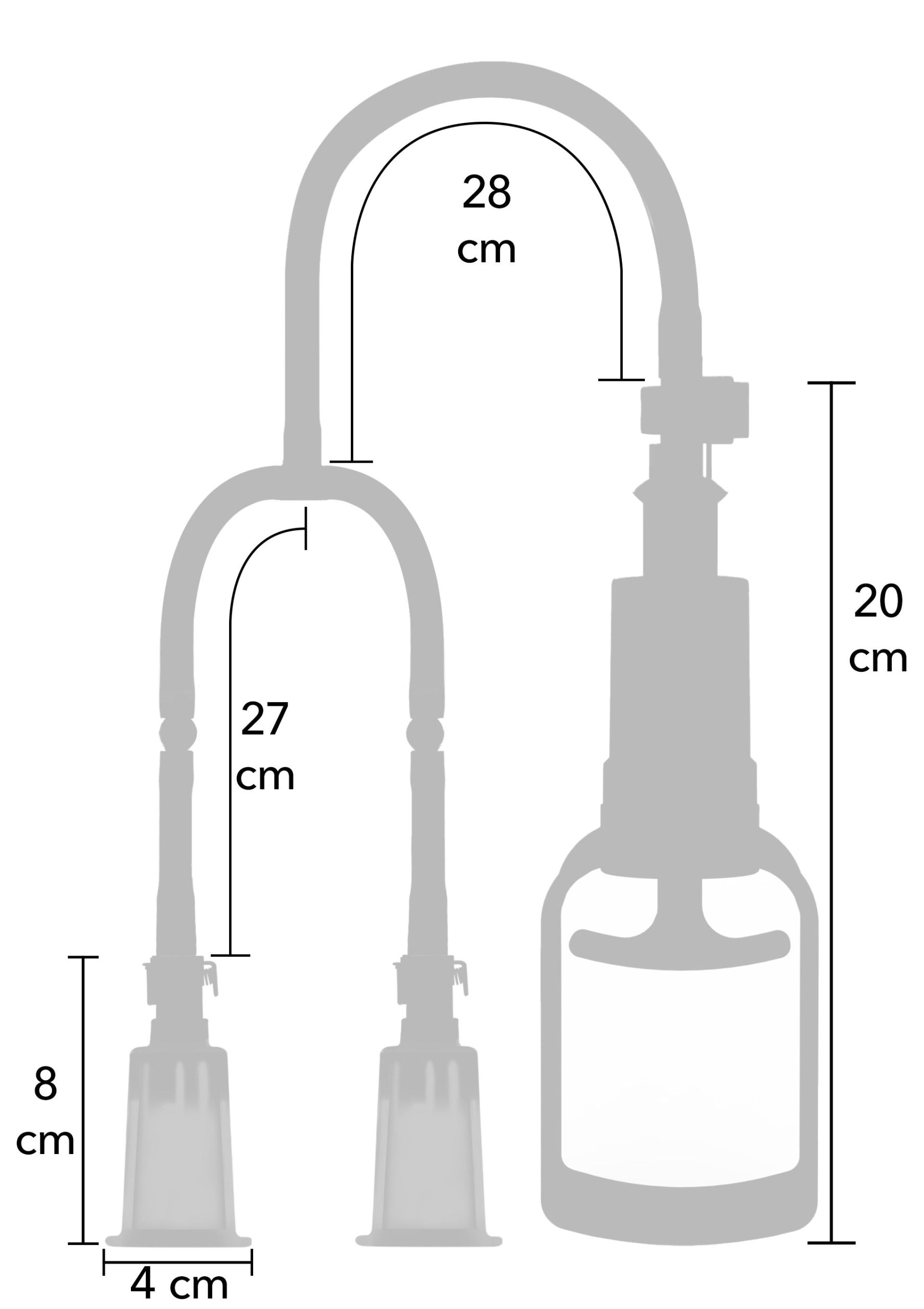 Vacuum Nipple Pleasure Pump M/L - Afbeelding 4