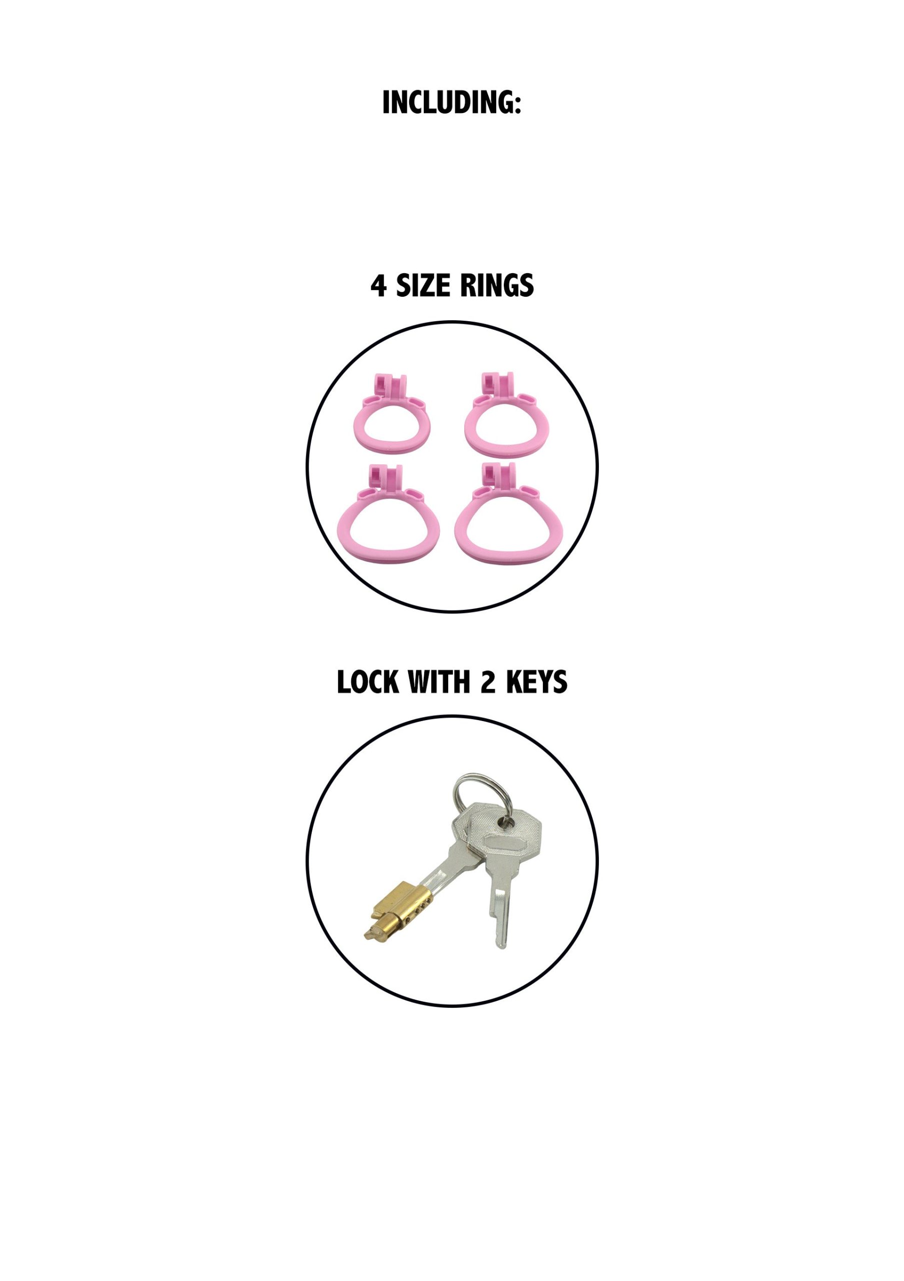 Penis Prison Cock Cage Long - Afbeelding 11