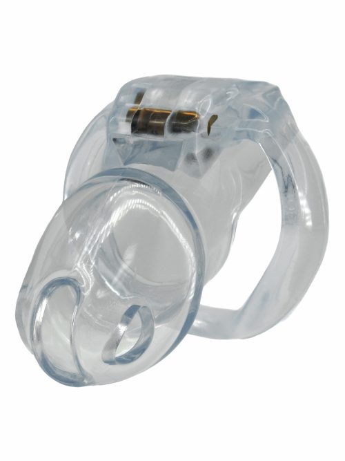 Clear Control Cock Cage Long