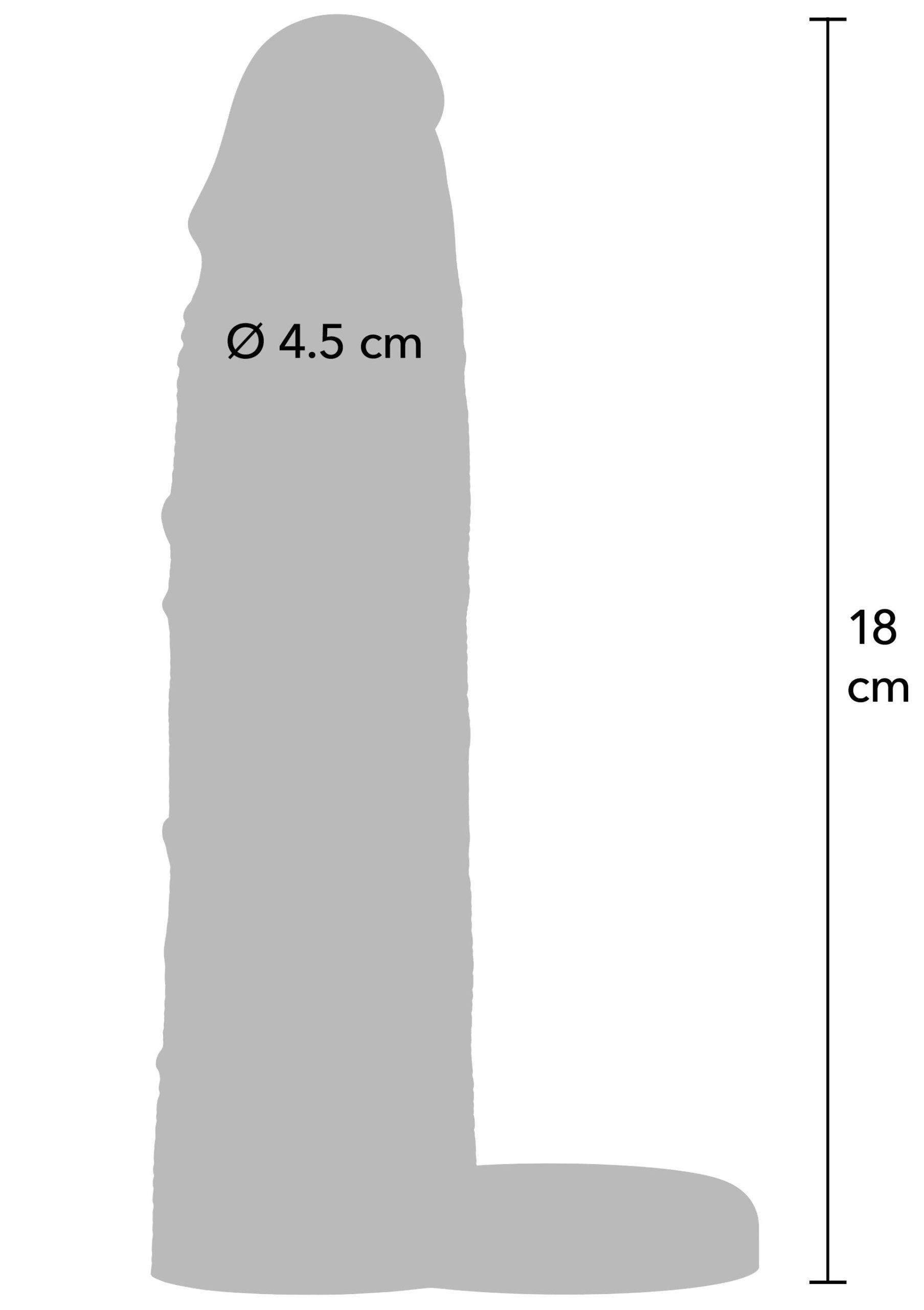 Penis Sleeve Liquid Silicone Ring 18 cm - Afbeelding 13