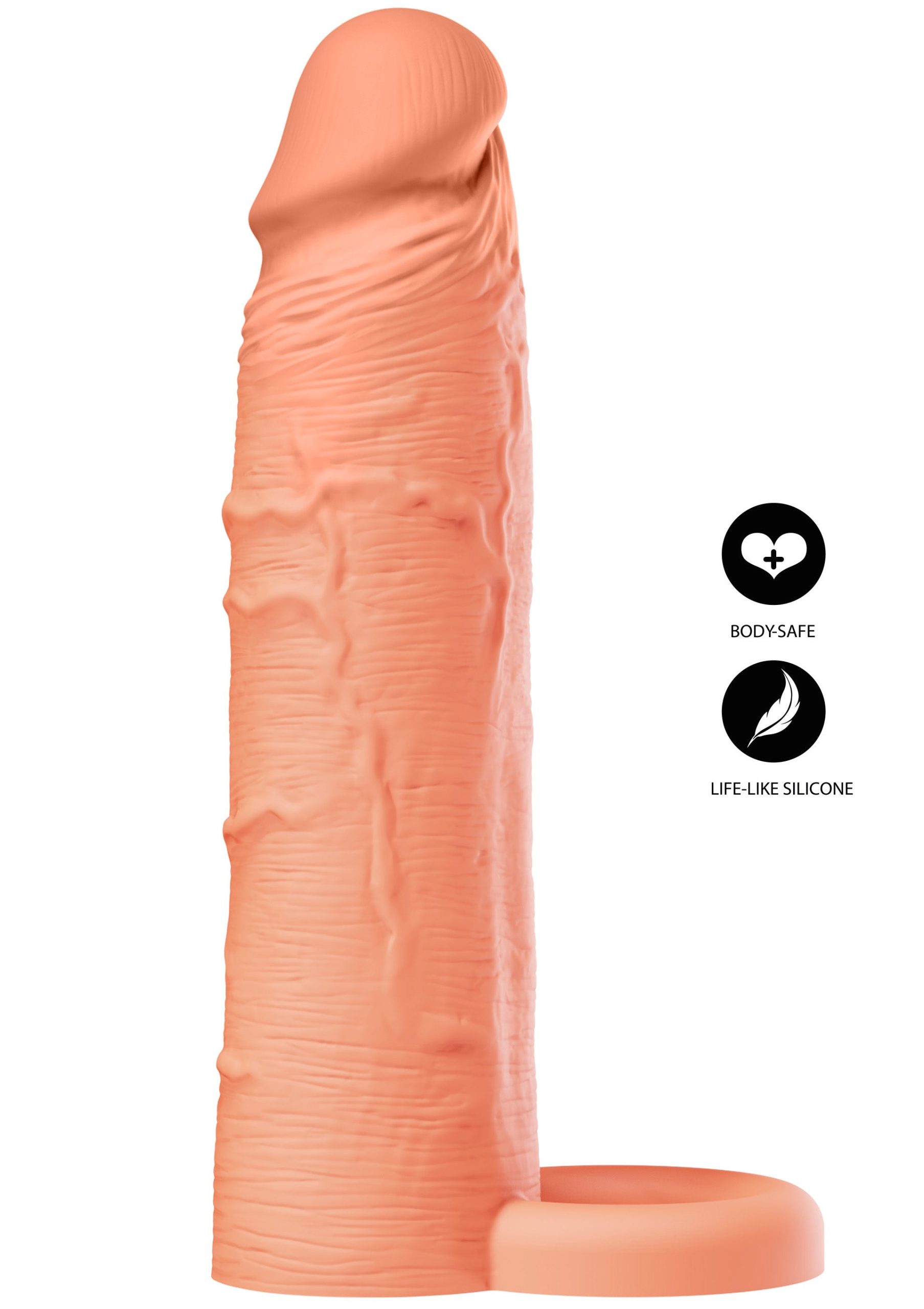 Penis Sleeve Liquid Silicone Ring 18 cm - Afbeelding 6