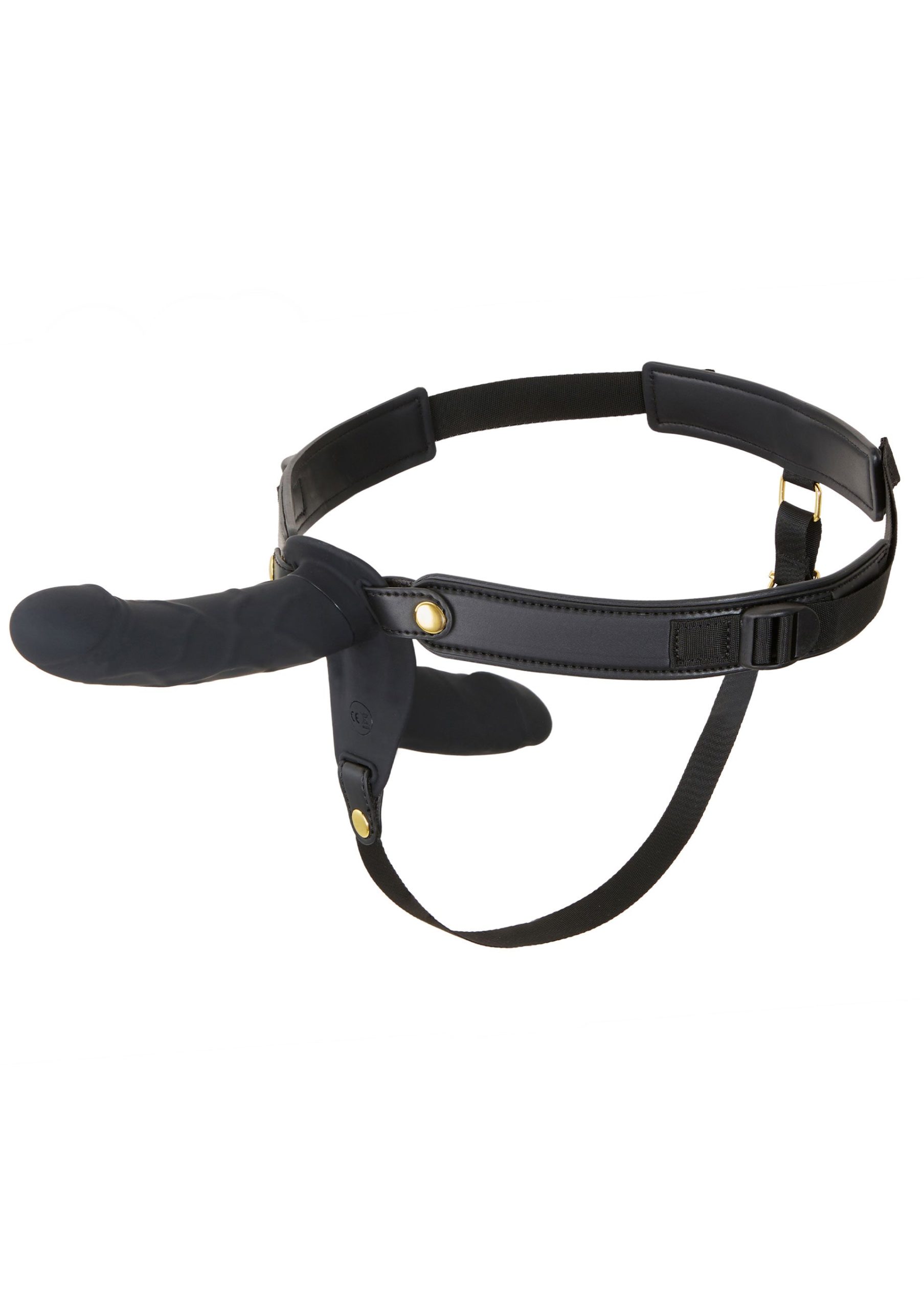 Double Vibrating Pleasure Penis Strapon 14 cm - Afbeelding 3