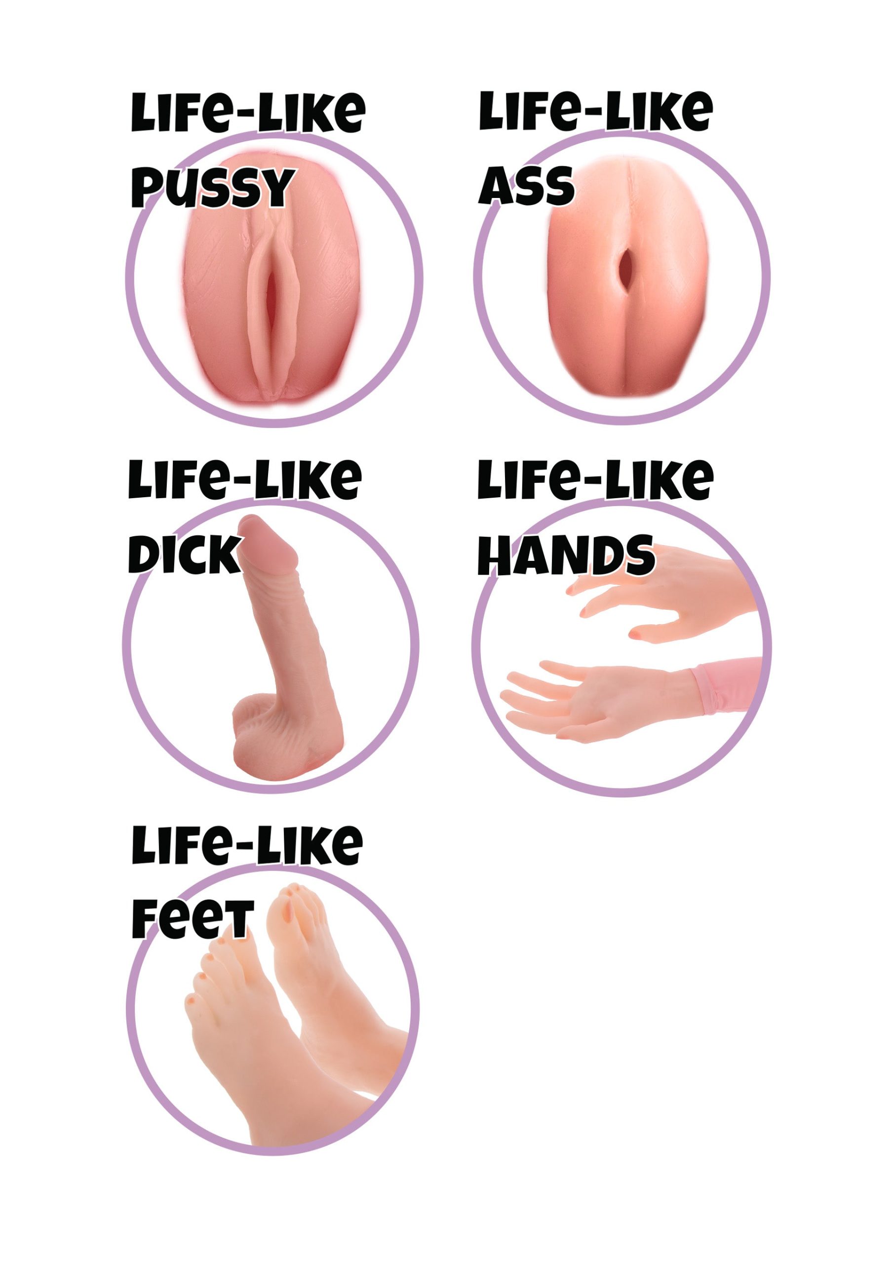 Shemale Taylor Inflatable Doll - Afbeelding 4