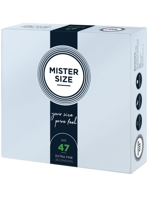 MISTER SIZE 47mm Condoms 36pcs