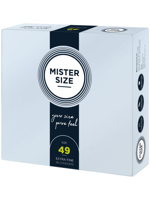 MISTER SIZE 49mm Condoms 36pcs