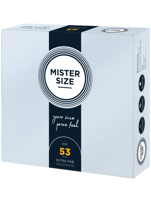 MISTER SIZE 53mm Condoms 36pcs